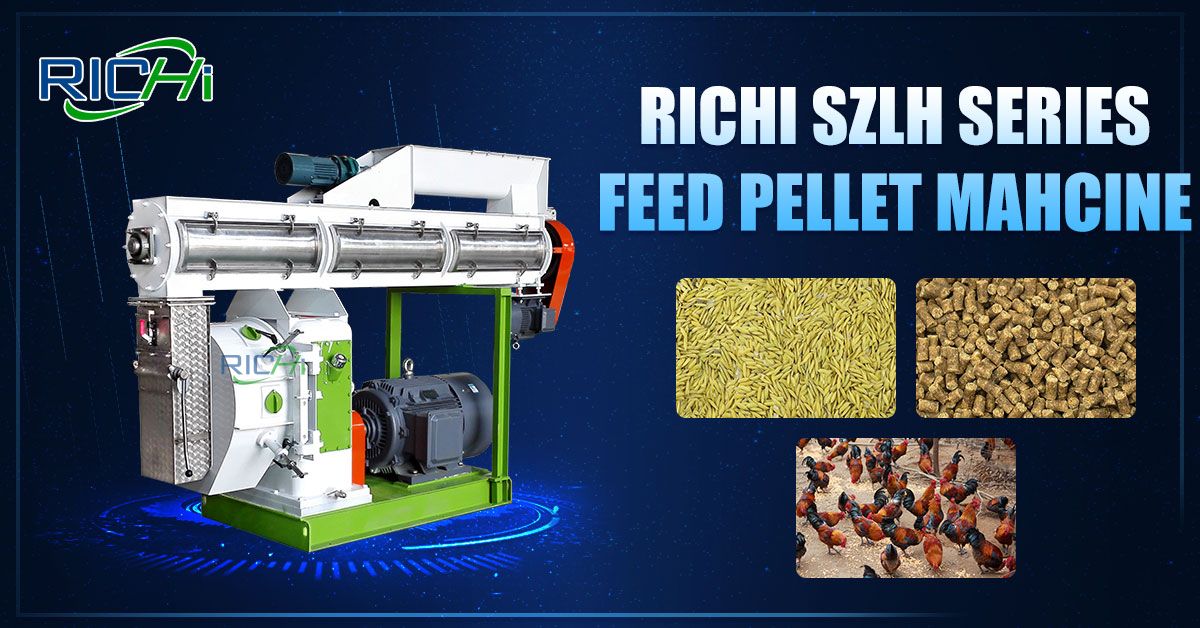 INTSUPERMAI Animal Poultry Feed Pellet Mill Pelletizer Machine 10mm