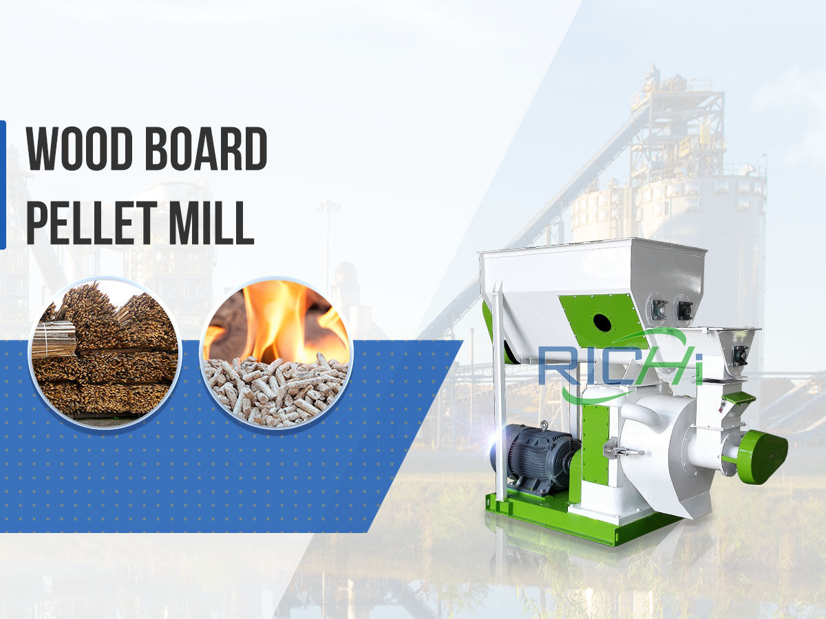 complete wood board pellet mill