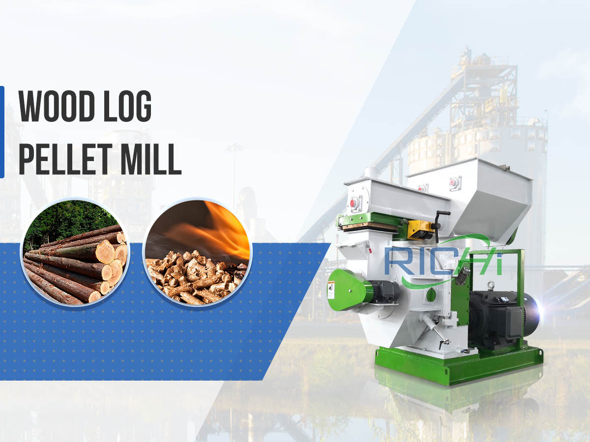 complete wood log pellet mill