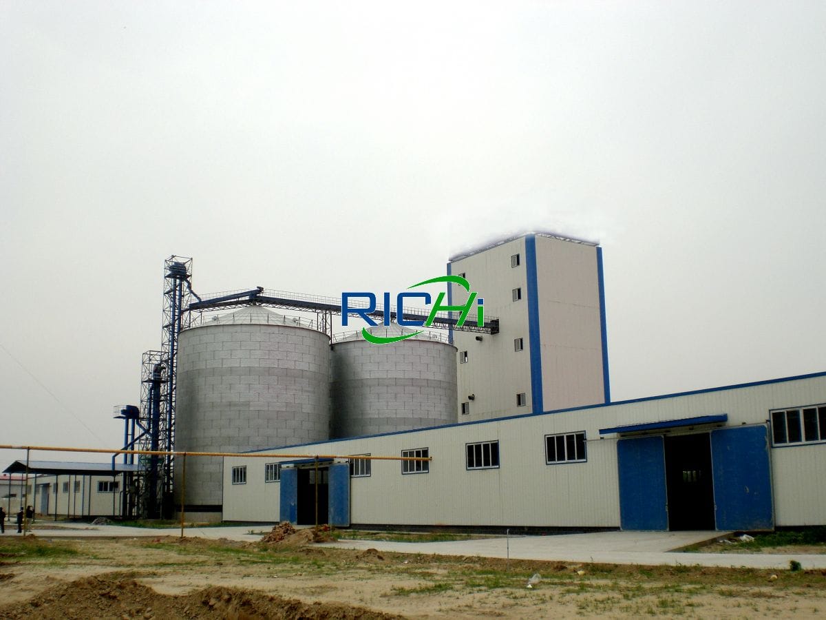 30-40T/H cassava pellet machine in China