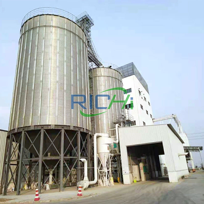 10-12T/H Straw Pellet Production Line In USA