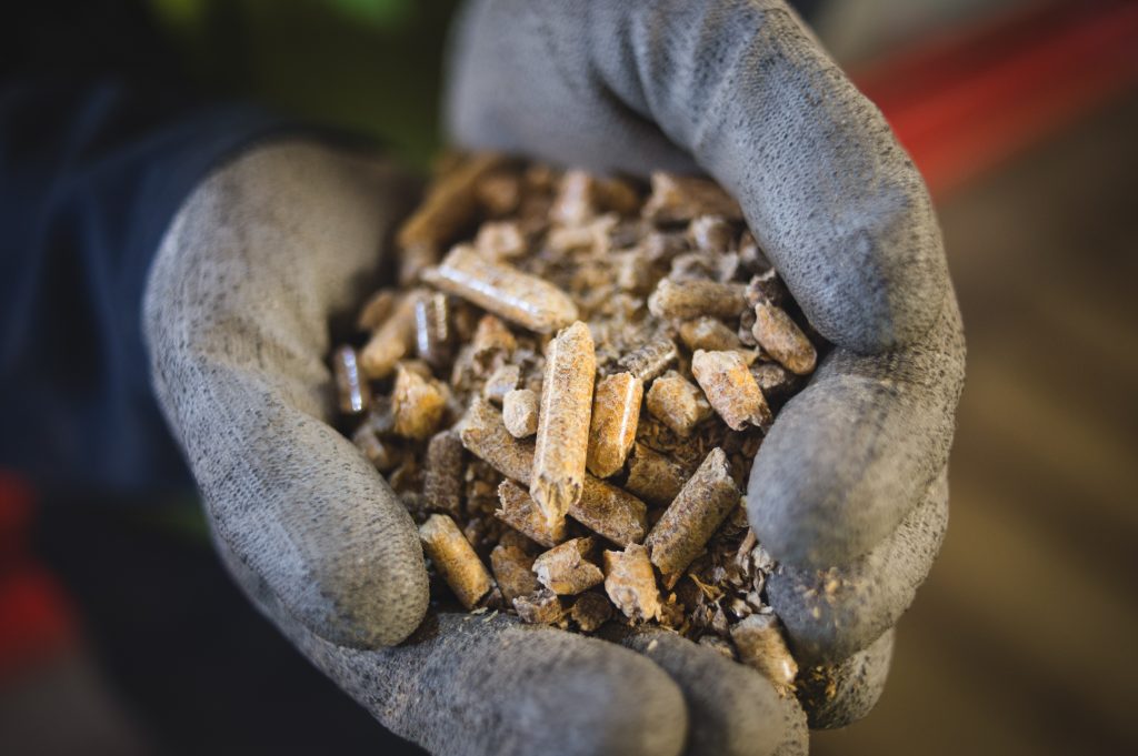 wood pellets