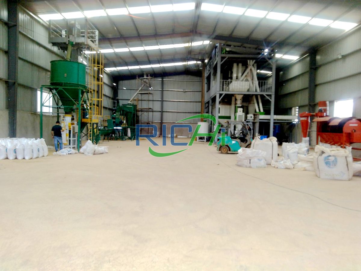 5 t/h livestock feed production line in Argentina