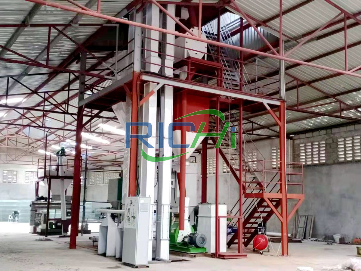 3-4 T/H goat feed pellet making machine system in australia