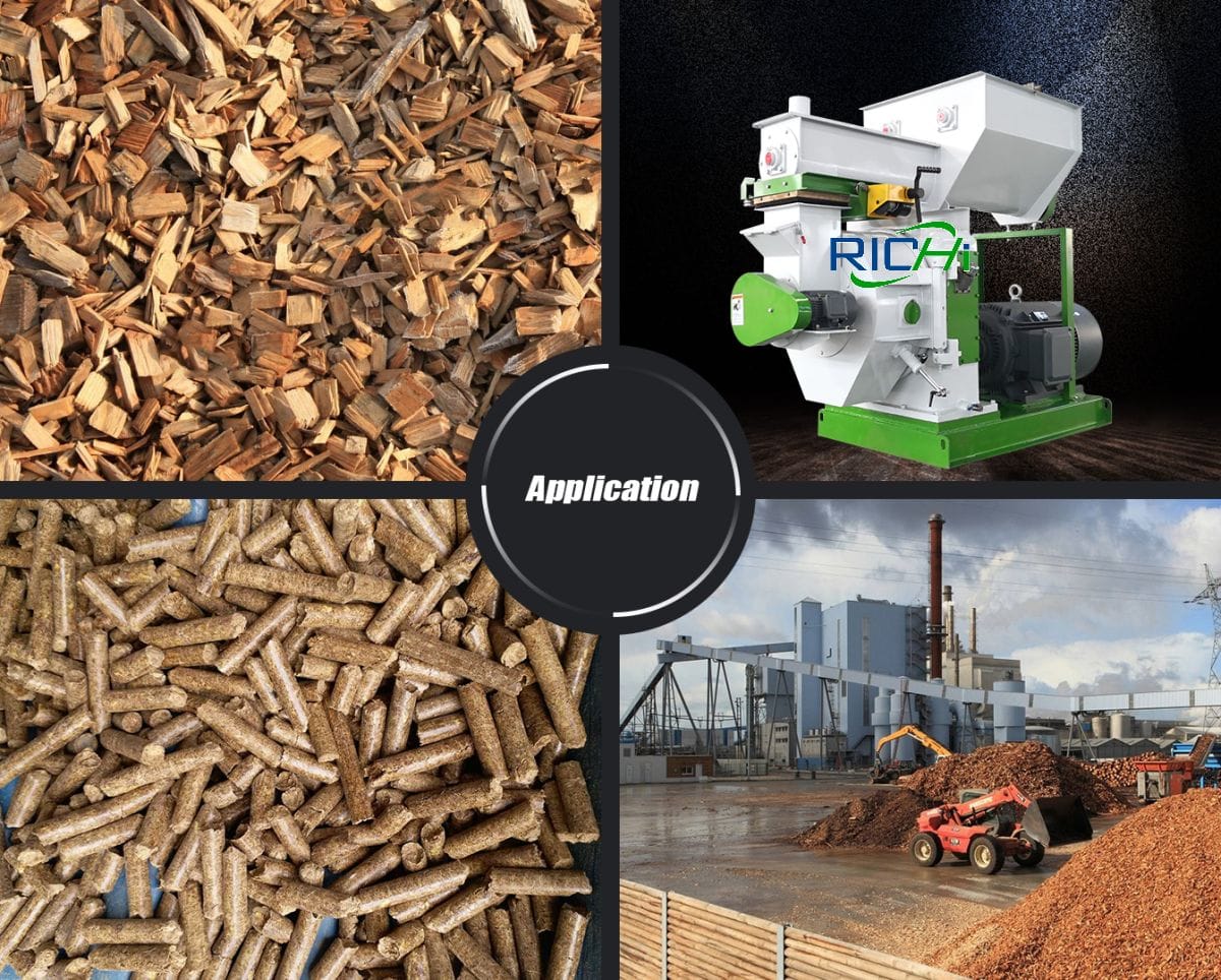 machine to make wood pellets fuel