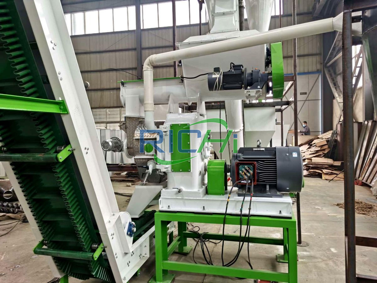 paper pellet making machine testing site