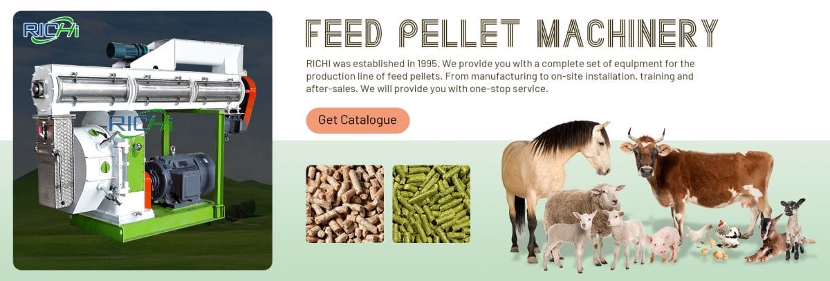 pellet machine for POULTRY livestock CATTLE feed