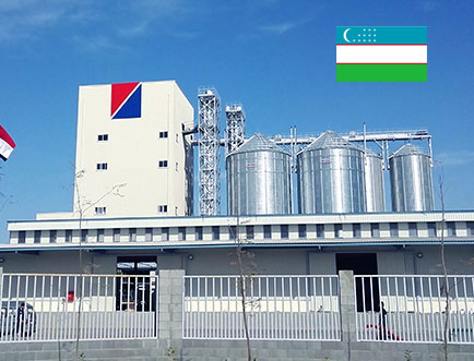 1-20tph feed mill plant in Uzbekistan