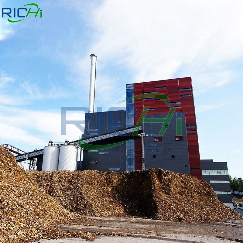 10 tons per hour wood pellet production line in the United States put into operation