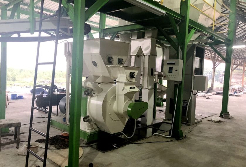 Indonesia pellet mill plant