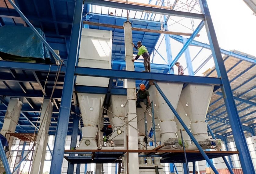 Indonesia shrimp feed mill project cost