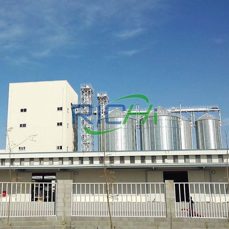 25T/H floating and sinking fish feed production line design
