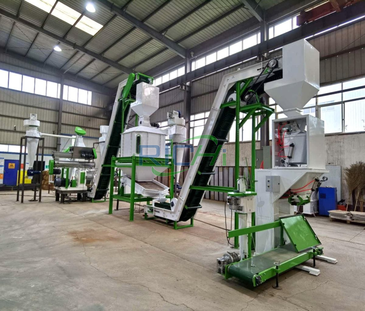 0.8-4 t/h straw pellet machine for sale South Africa