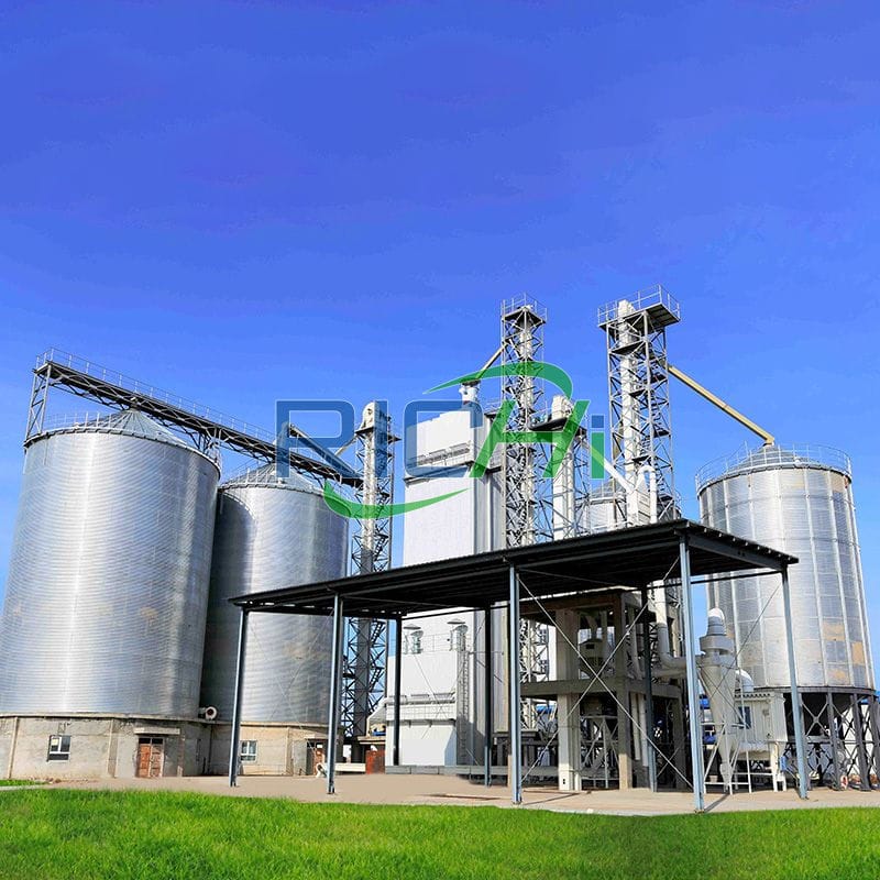 30 t/h animal feed production line project