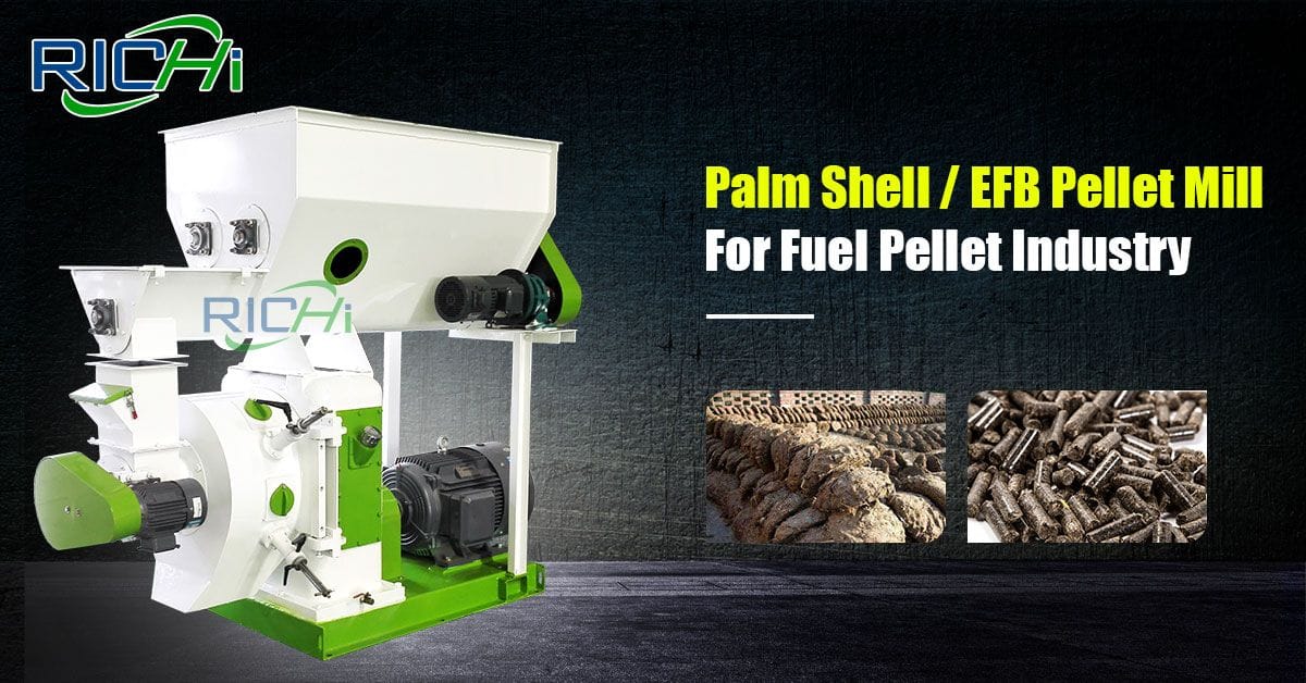 complete palm shell efb pellet machine manufacturer