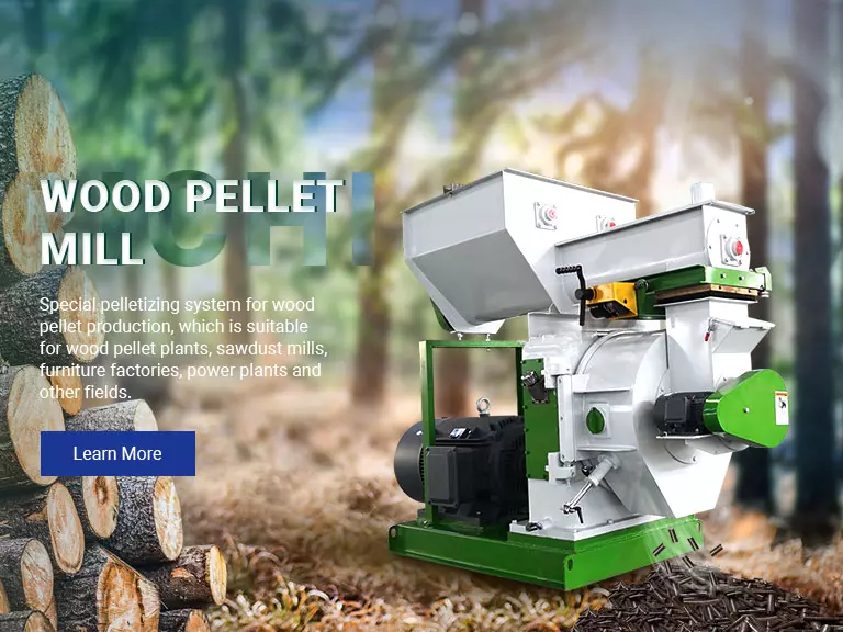 Commercial 0.3-10T/H Wood Chip Pellet Machine - RICHI Machinery