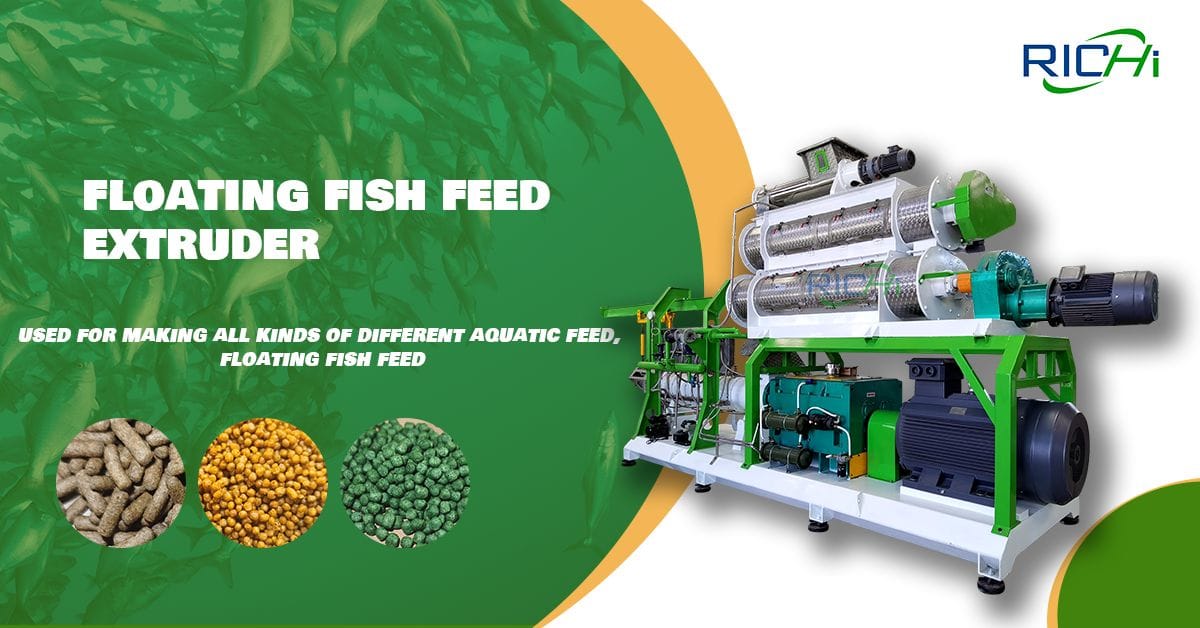 floating fish feed machine manufacturer in China