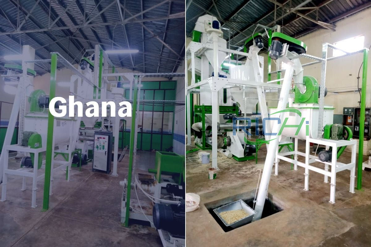 pellet machine in Ghana 1-20tph projects