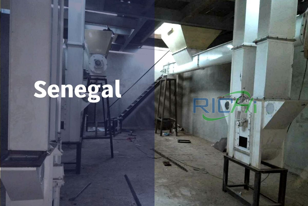 pellet machine in Senegal 1-20tph projects