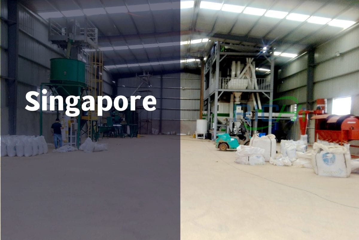 pellet machine in Singapore 1-20tph