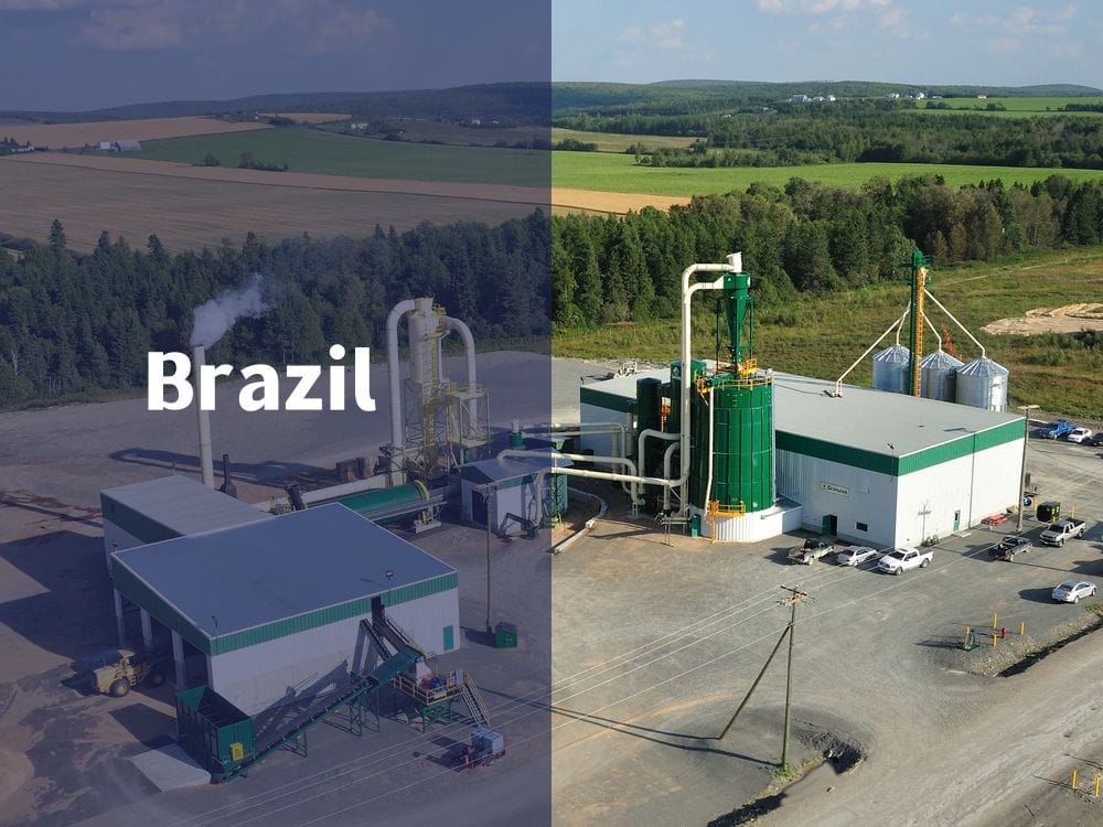 pellet mill for sale Brazil 1-50tph projects