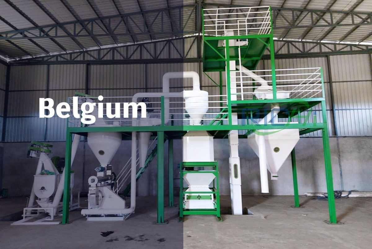 pellet mill in Belgium 1-20tph projects