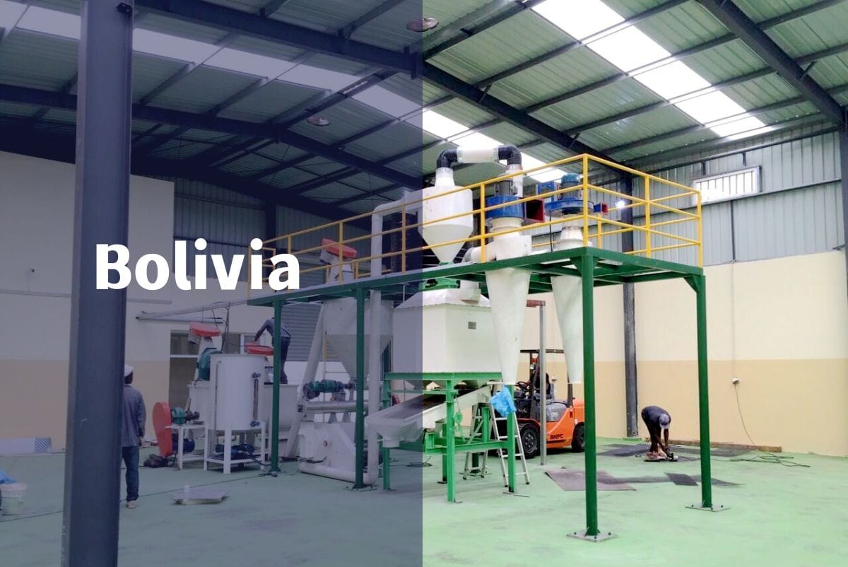 pellet mill in Bolivia 1-20tph projects