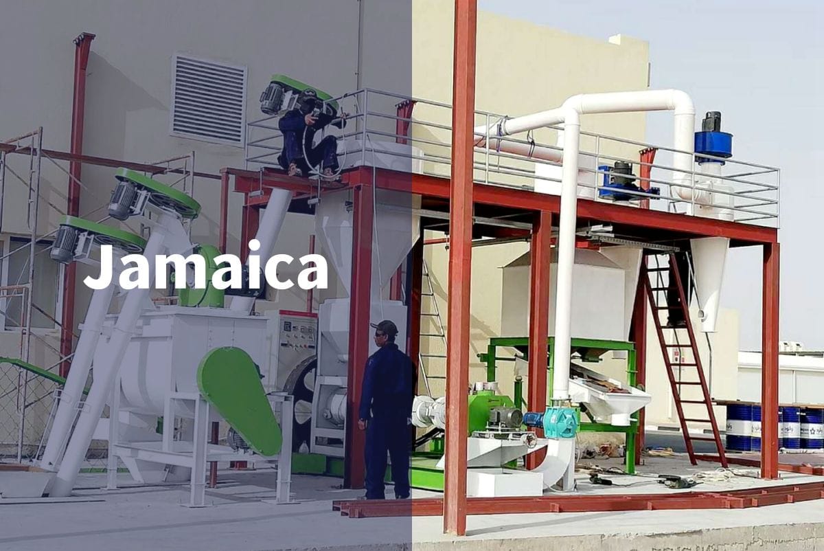 pellet mill in jamaica 1-20tph projects