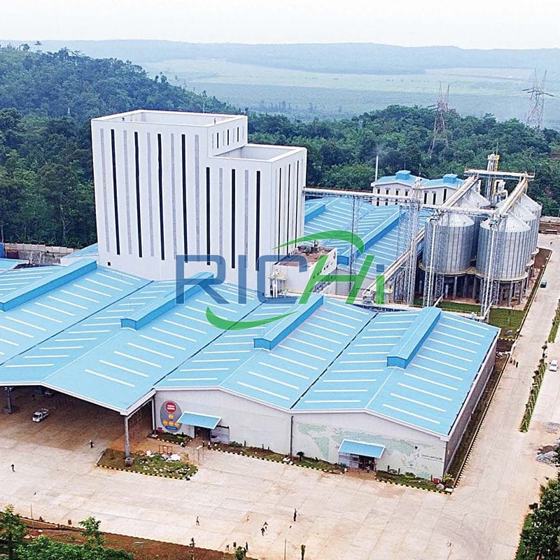 15-16T/H aquatic fish feed production line project design