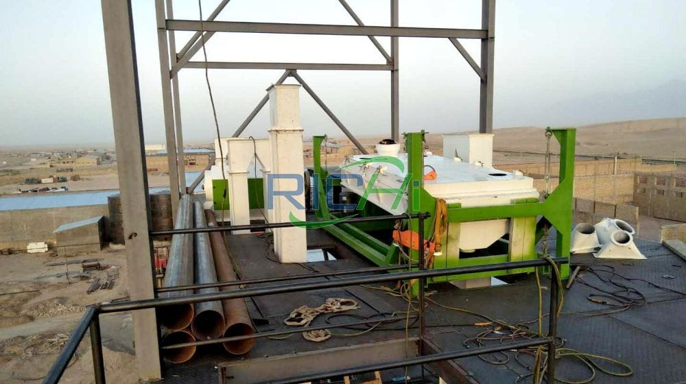 wood pellet screener in Afghanistan
