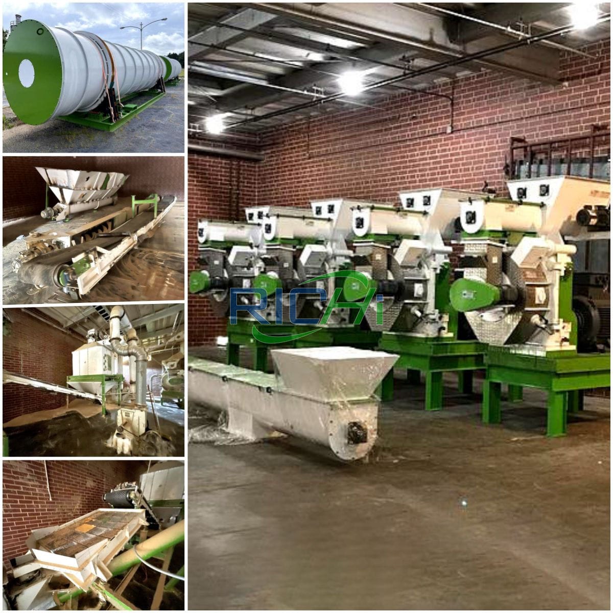 10tph Wood Pellet Production Line In The United States Put Into Operation