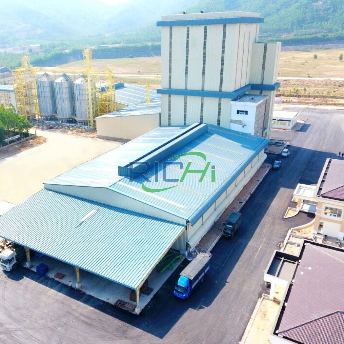 45tph High-End Livestock And Poultry Feed Production Line Project Was Successfully Accepted