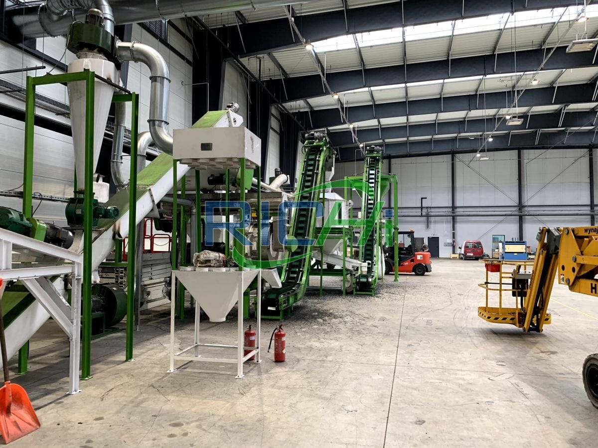 2-3T/H Biomass Pellet Mill For Sale Poland