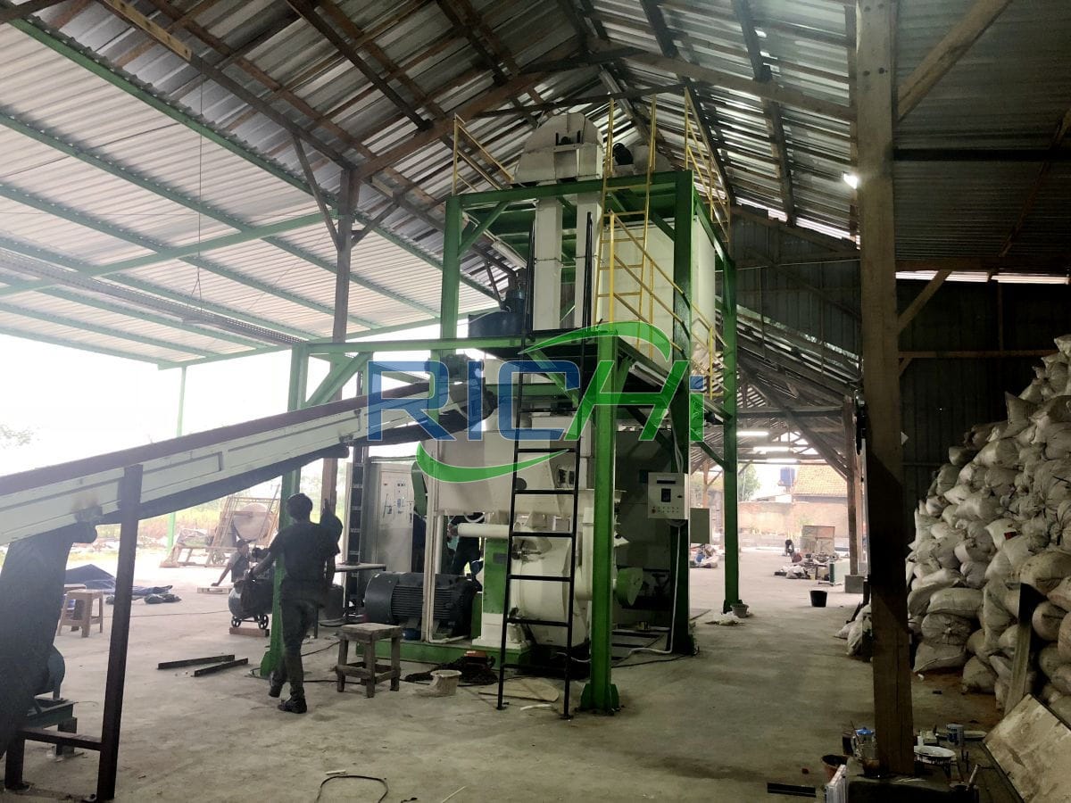 wheat straw pellet machine in Argentina