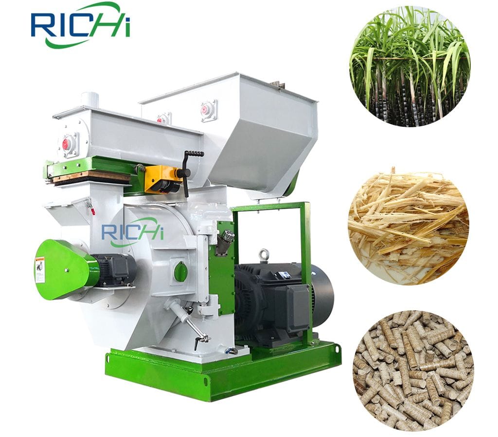 Sugarcane Bagasse Pellet Machine for sale