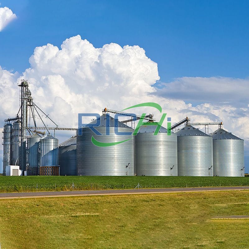 maize storage silos