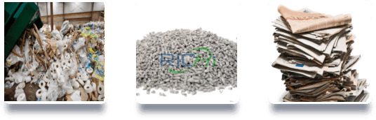 paper and pellet