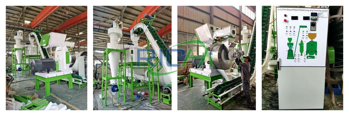 paper pellet plant equipment