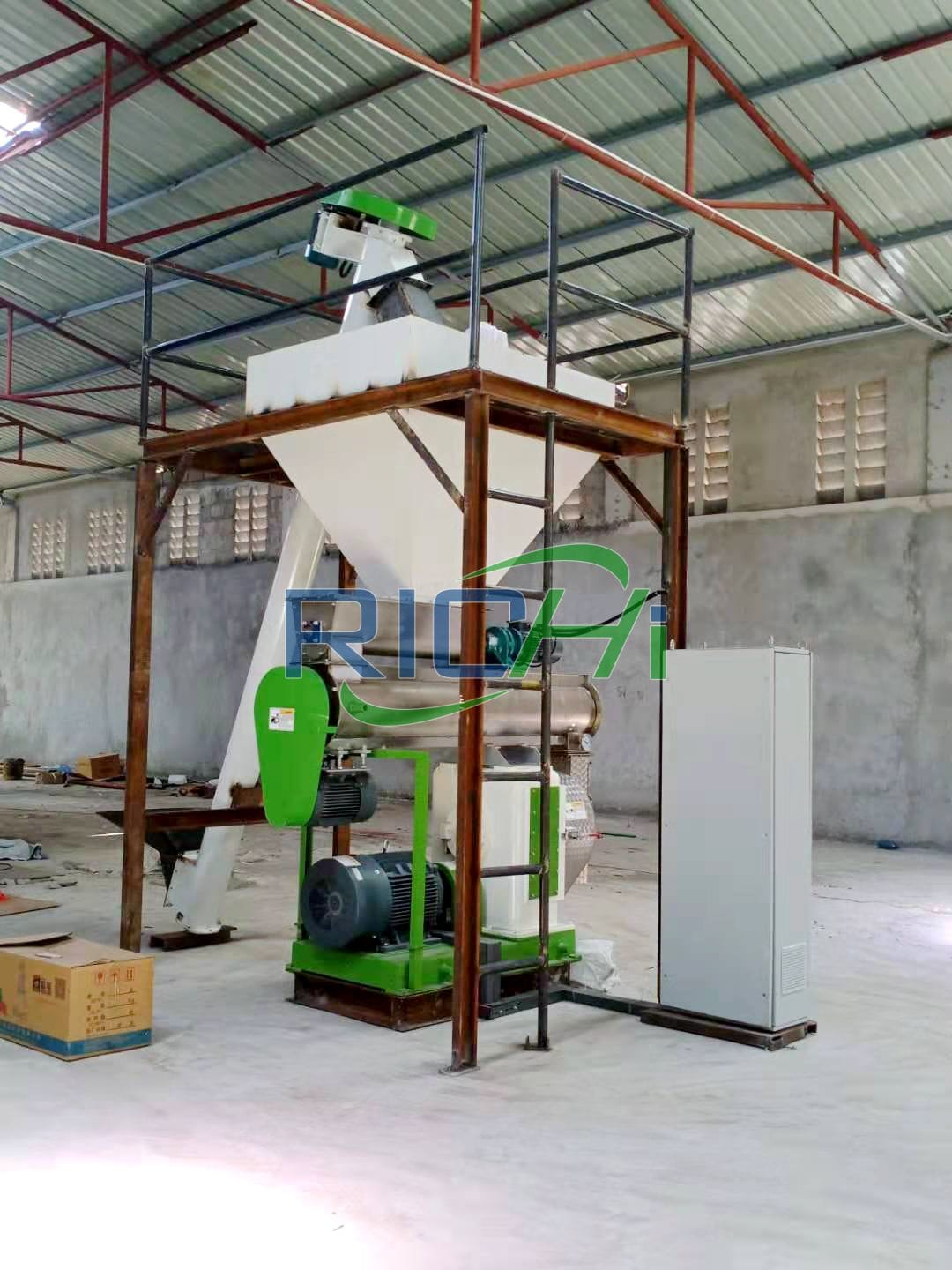 pellet machine for 4tph pig feed plant