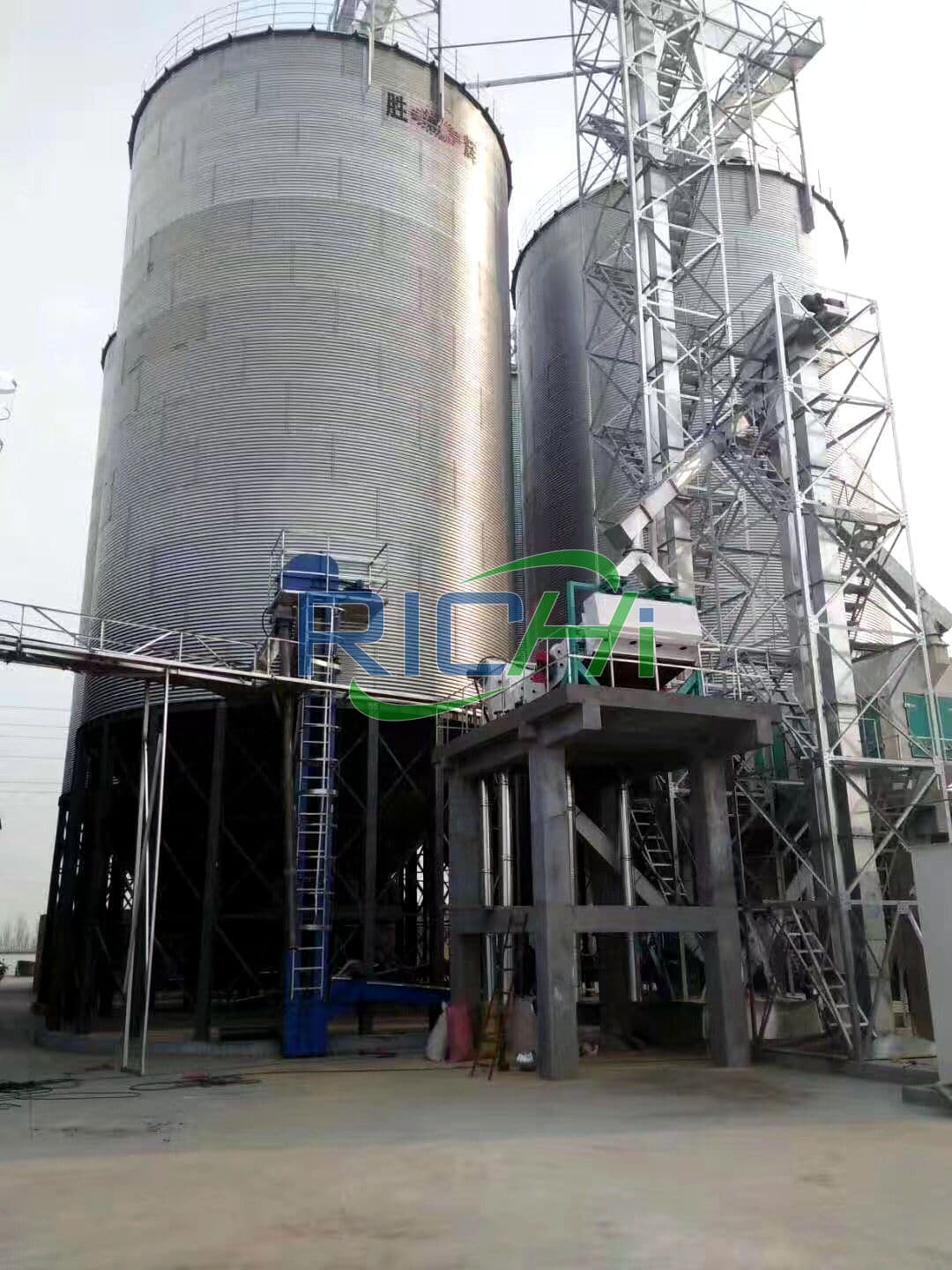 small grain silos