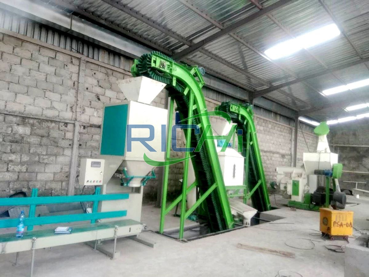 leaf pellet mill plant in India