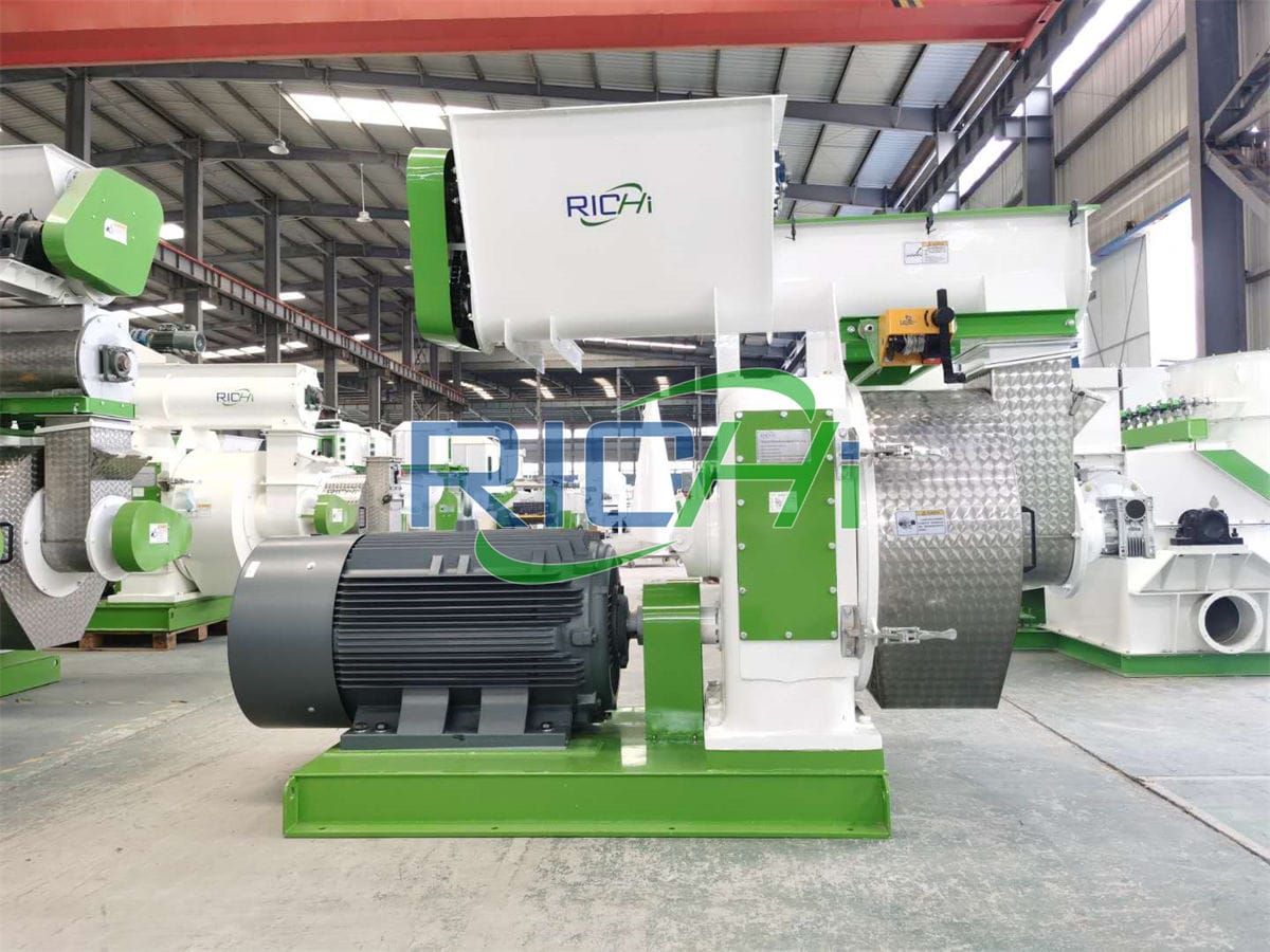 Working Principle Of coco peat pellet machine