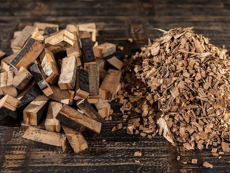 wood chip for pelleting