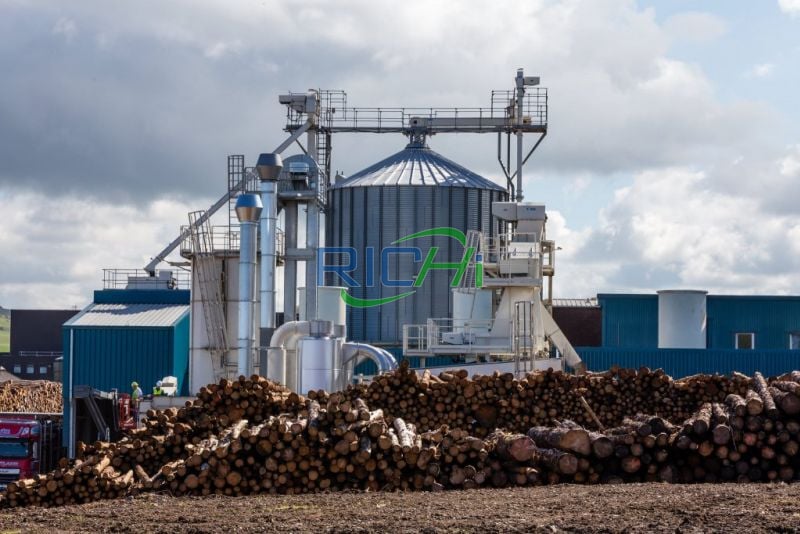 1-10MT complete ce 6-8 Ton per hour wood pellet production line in UK