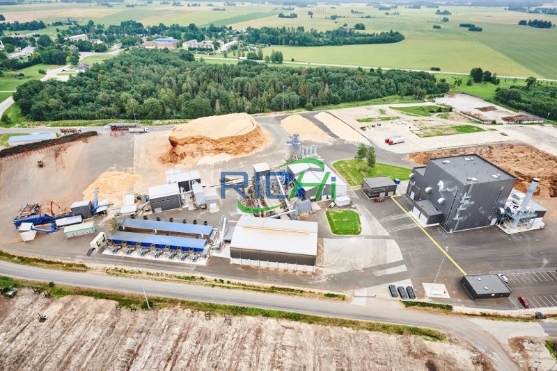 1-10MT complete ce complete sawdust pellet production line in Australia