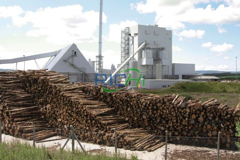 8T/H wood pellet plant construction in indonesia