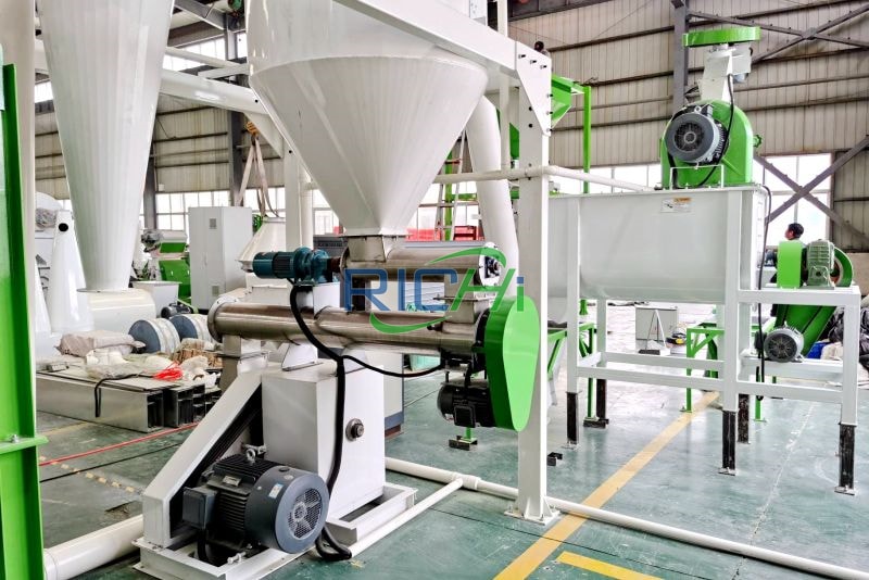1-20MT animal feed processing plant machinery in America