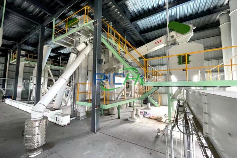 1-20MT complete ce factory price animal feed mill equipment in Indonesia