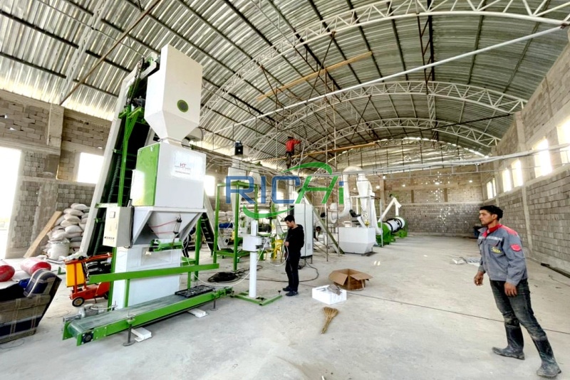 5 t/h compound feed factory in Argentina