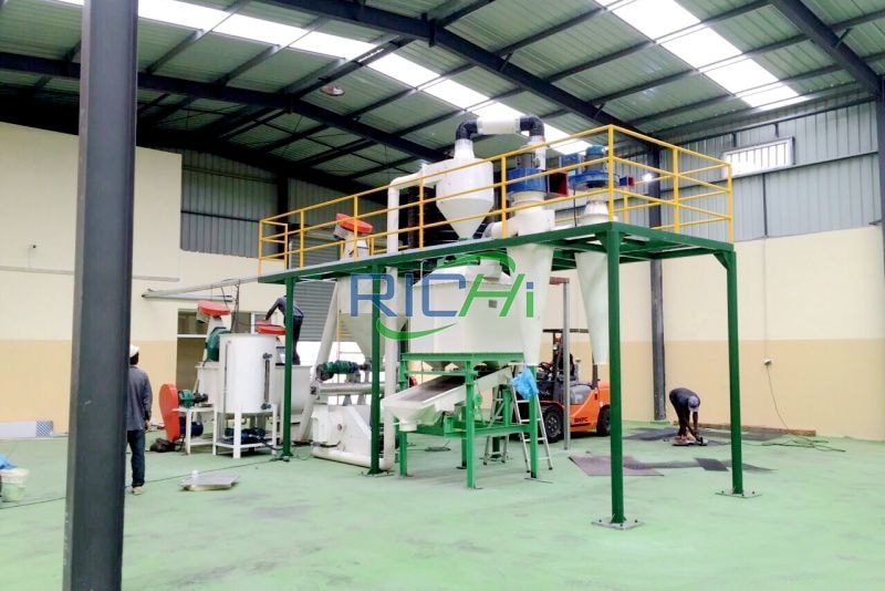 1-60MT cat feed production line in Africa